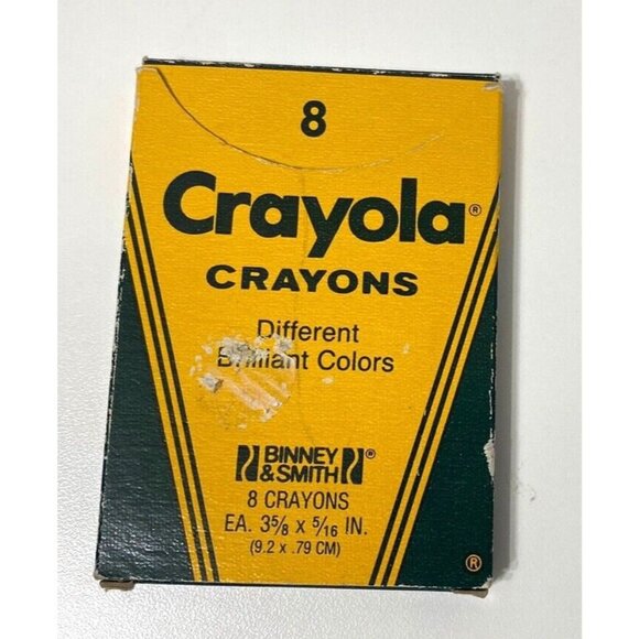 Binney & Smith Vintage 1985 Box (Crayons included, not discontinued) - Picture 1 of 6